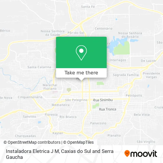 Instaladora Eletrica J M map