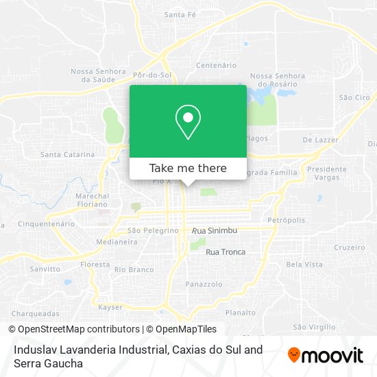 Induslav Lavanderia Industrial map