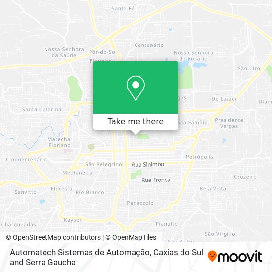 Automatech Sistemas de Automação map