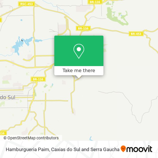 Hamburgueria Paim map
