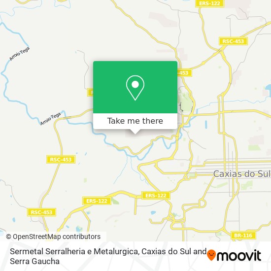 Sermetal Serralheria e Metalurgica map