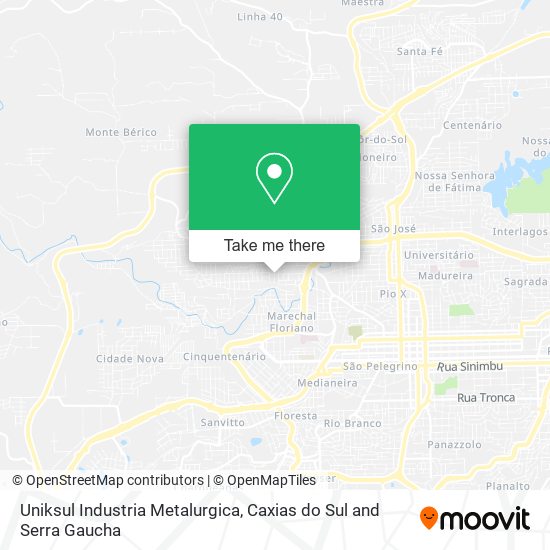 Uniksul Industria Metalurgica map