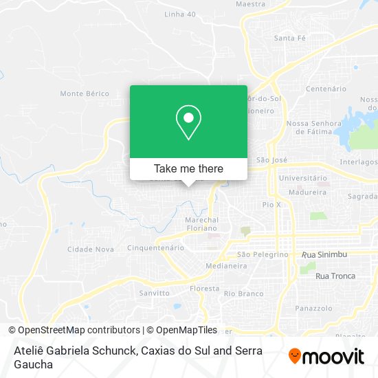 Ateliê Gabriela Schunck map