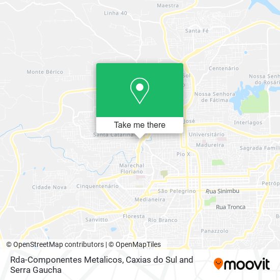 Rda-Componentes Metalicos map