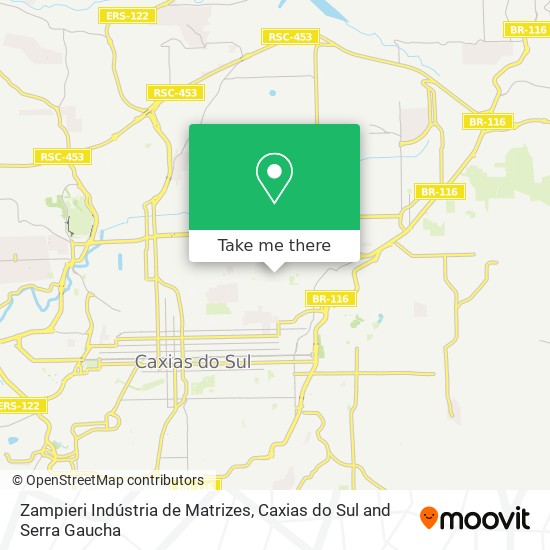 Zampieri Indústria de Matrizes map