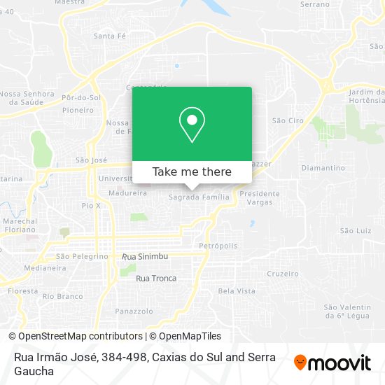 Rua Irmão José, 384-498 map