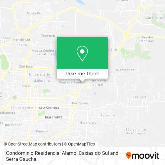 Condominio Residencial Alamo map