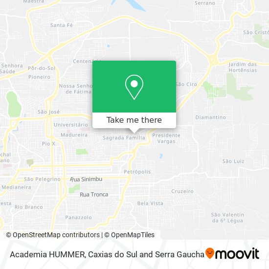 Academia HUMMER map