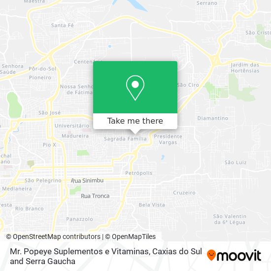 Mr. Popeye Suplementos e Vitaminas map