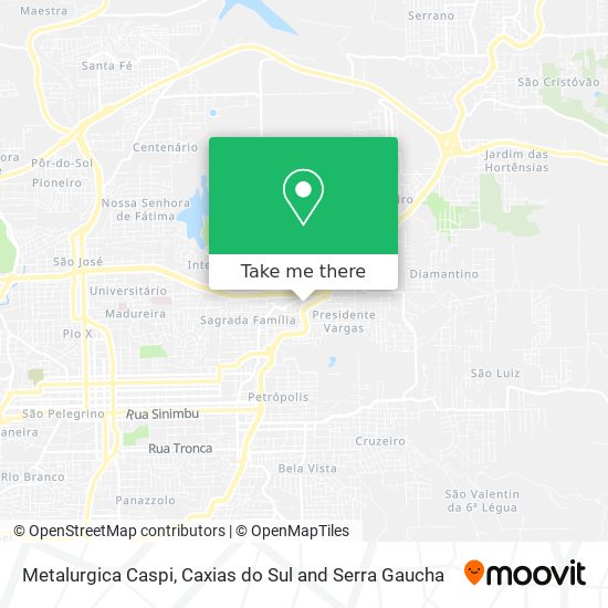 Metalurgica Caspi map