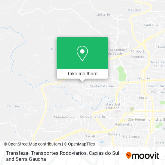 Transfeza- Transportes Rodoviarios map