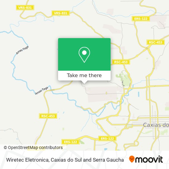 Wiretec Eletronica map