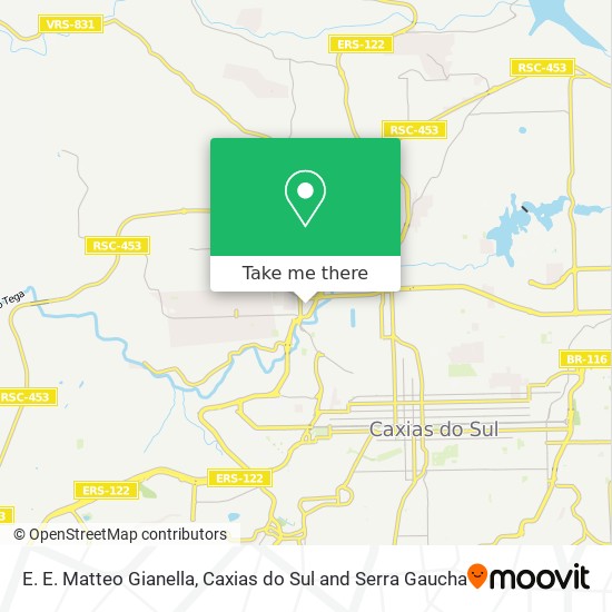 E. E. Matteo Gianella map