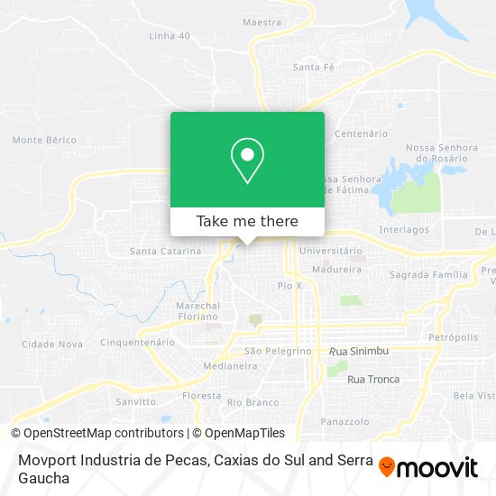 Movport Industria de Pecas map