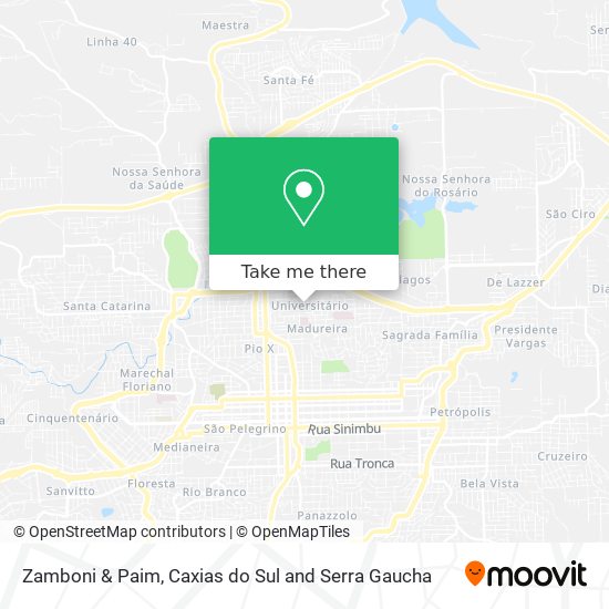 Zamboni & Paim map