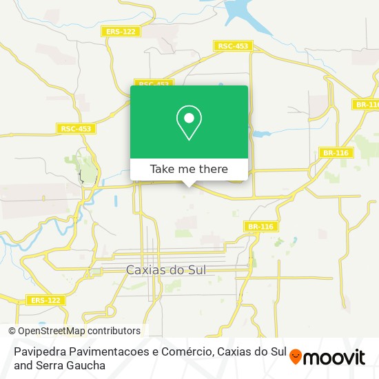 Pavipedra Pavimentacoes e Comércio map