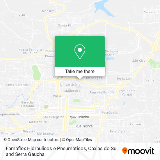 Famaflex Hidráulicos e Pneumáticos map