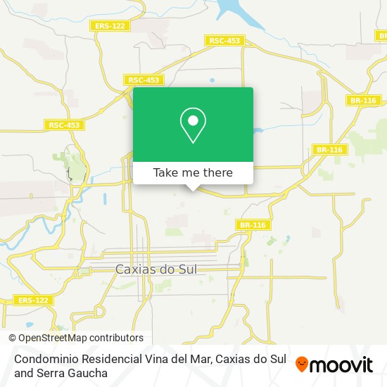 Condominio Residencial Vina del Mar map