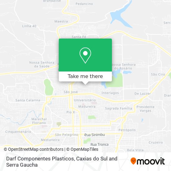 Darf Componentes Plasticos map