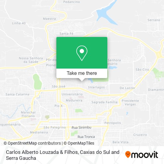 Carlos Alberto Louzada & Filhos map