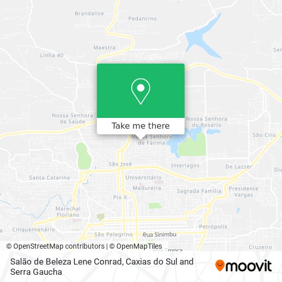 Salão de Beleza Lene Conrad map