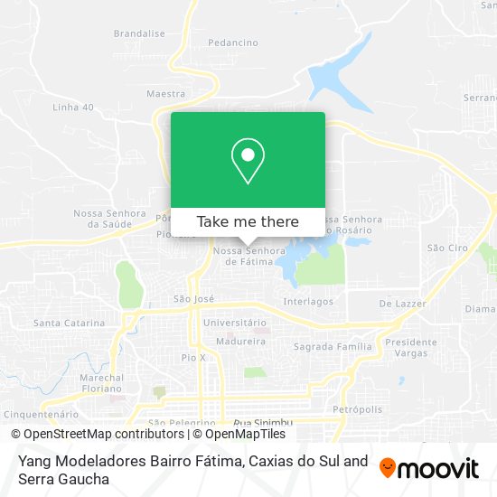 Yang Modeladores Bairro Fátima map