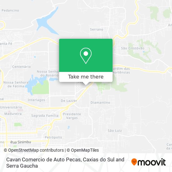 Cavan Comercio de Auto Pecas map