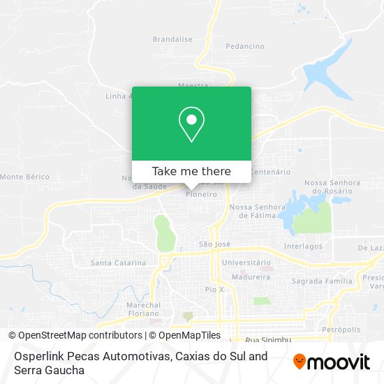 Osperlink Pecas Automotivas map