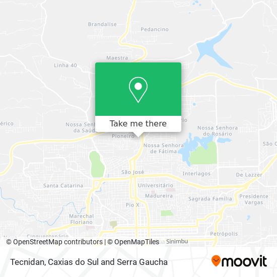Tecnidan map