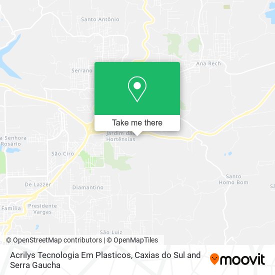 Acrilys Tecnologia Em Plasticos map