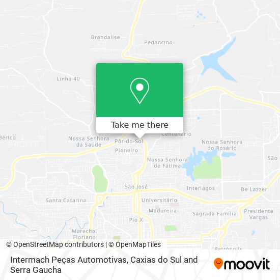 Intermach Peças Automotivas map