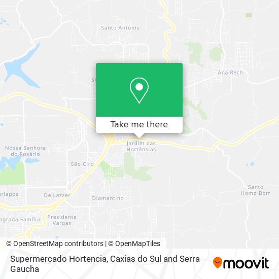 Mapa Supermercado Hortencia