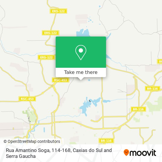 Rua Amantino Soga, 114-168 map