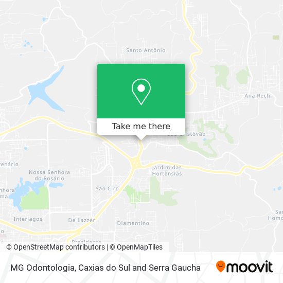 MG Odontologia map