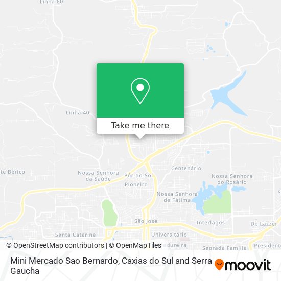 Mini Mercado Sao Bernardo map