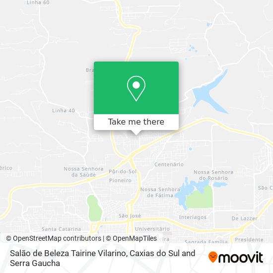 Salão de Beleza Tairine Vilarino map
