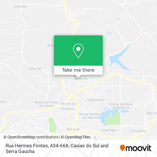 Rua Hermes Fontes, 434-668 map