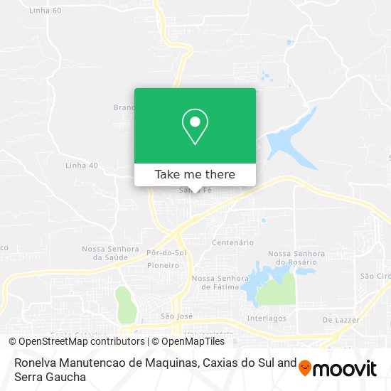 Ronelva Manutencao de Maquinas map