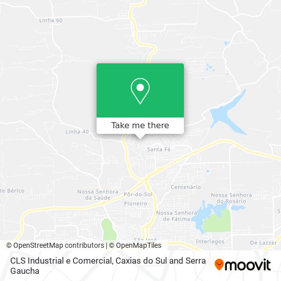 CLS Industrial e Comercial map