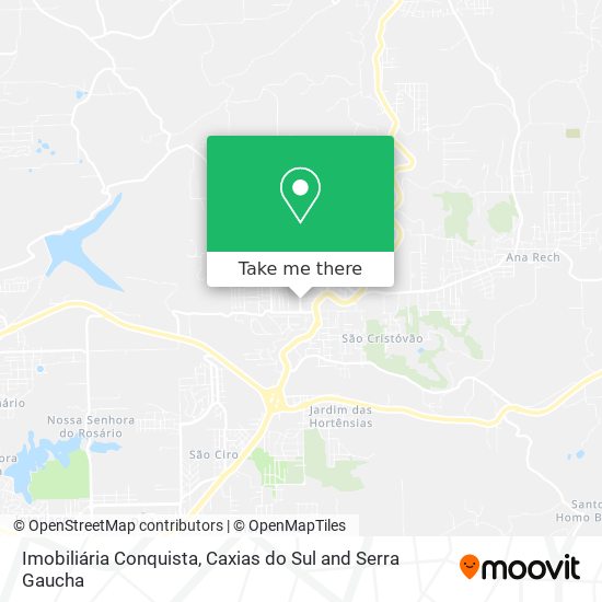 Imobiliária Conquista map
