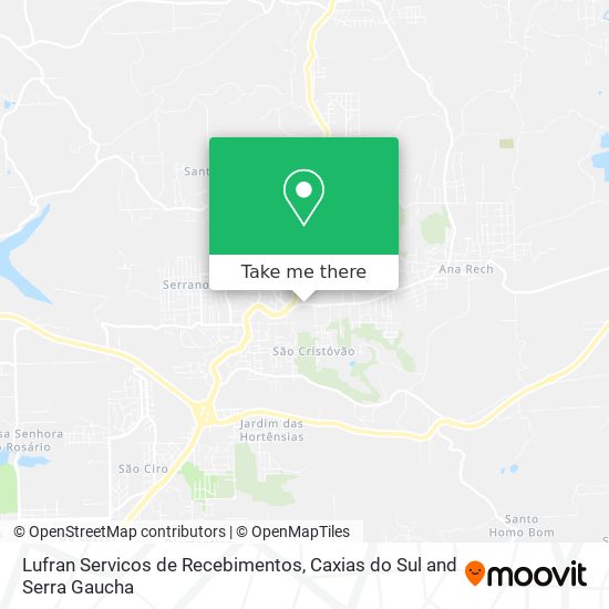 Lufran Servicos de Recebimentos map