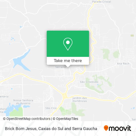 Brick Bom Jesus map