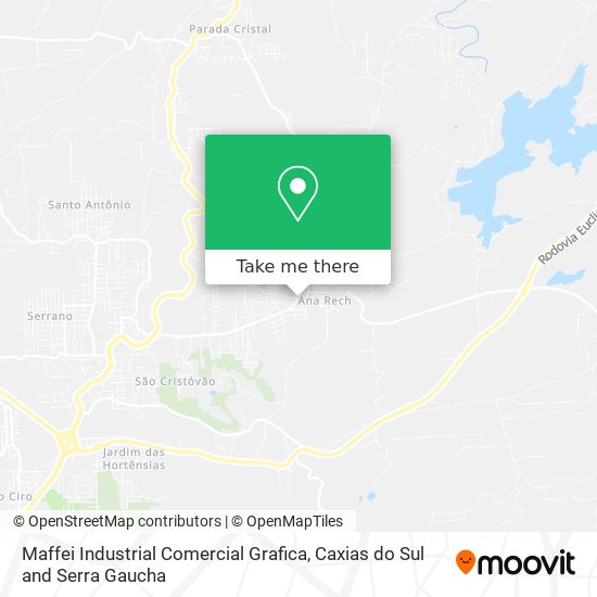 Maffei Industrial Comercial Grafica map