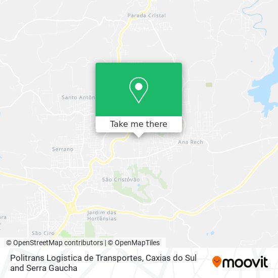 Politrans Logistica de Transportes map