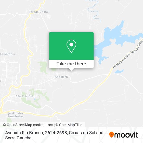 Avenida Rio Branco, 2624-2698 map