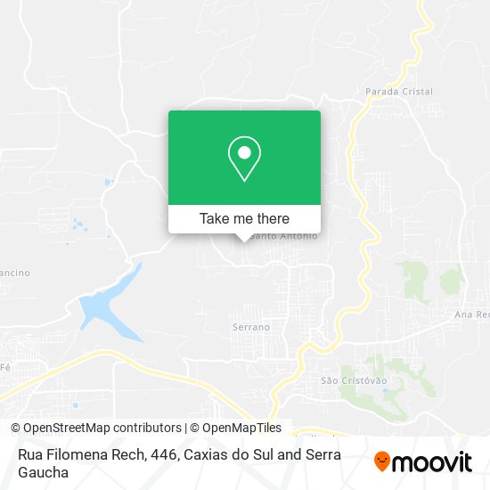 Rua Filomena Rech, 446 map