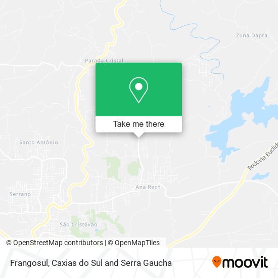 Frangosul map