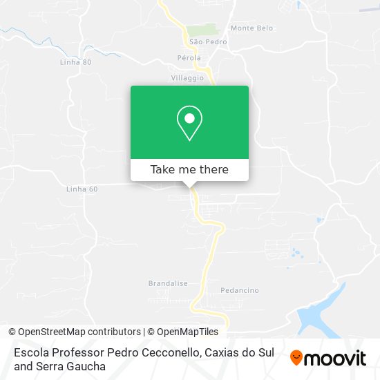 Escola Professor Pedro Cecconello map