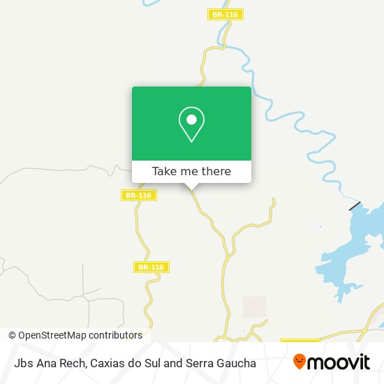 Jbs Ana Rech map