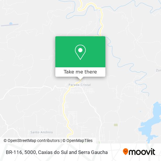 BR-116, 5000 map